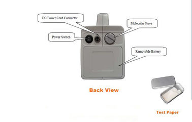 Ponsel portabel Bom Detector Machine Dengan 3,5 inci TFT Color Screen