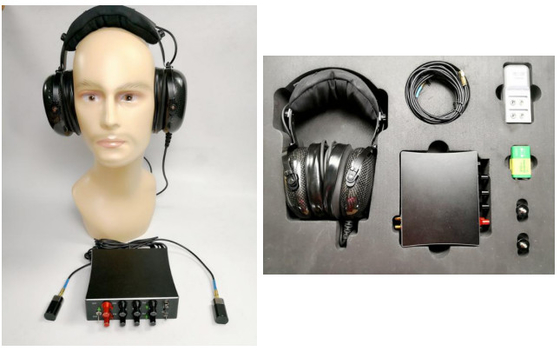 Perangkat Mendengarkan Stereo Melalui Dinding Sensitivitas Deteksi Tinggi Dibangun Di Fungsi Perekaman
