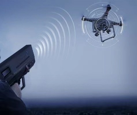 Kecil Daya Tinggi Anti Drone Uav Jammer Hingga 2km