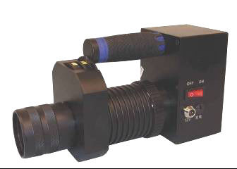 190 - 1200nm Gelombang Penuh CCD Bukti Forensik Kamera 3.5 &quot;180 ° Rotating LCD Real Time Spectrum Gambar