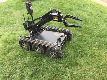 Peralatan Pembuangan Bom Cerdas EOD Robot Aman Ganti Operator Berat 90kg