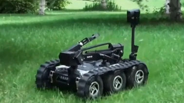 Eod Toolling Explosive Handling Kit Bertenaga Baterai Dengan Mobile Robot Body