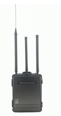 300W Portable Bomb Jammer 2G-3G-CDMA800/GSM900MHz, DCS1800/CDMA1900MHz/4G-TLE