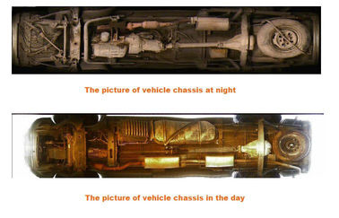 Sistem Pencarian Pengawasan Kendaraan Bawah Kendaraan Bergerak Bahan Aluminium Alloy