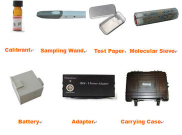 Portable Hand Held Drugs Detector dengan layar warna TFT 3,5 inci