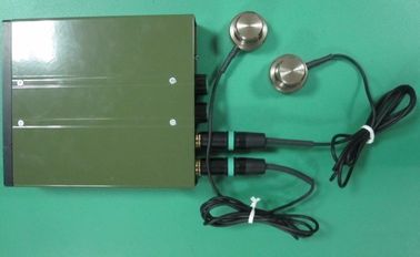 Perangkat Mendengarkan Dinding Stetoskop Stereo Dengan Dua Sensor Melalui Struktur Padat