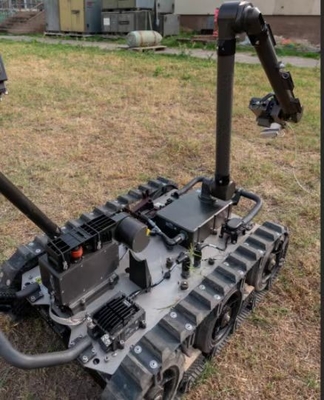 Explosive Ordnance Disposal Eod Robot Military Termasuk Badan Seluler Dan Sistem Kontrol