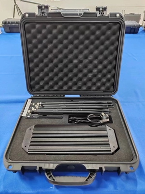 High Power Shielding Frequency 5g Mobile Jamming Device Konsumsi Daya 250w