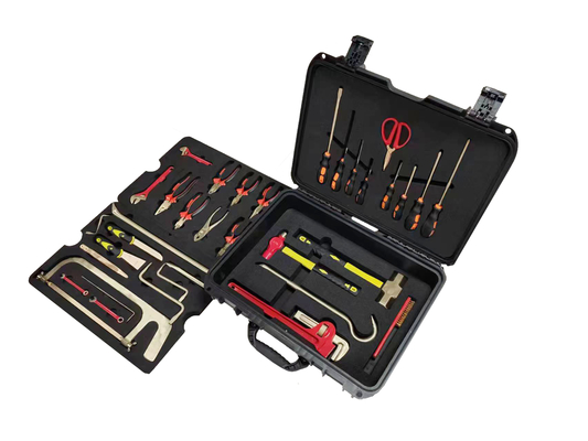 37 Piece Eod Non Ferrous Tool Kit Non Magnetic Hindari Menghasilkan Bunga Api