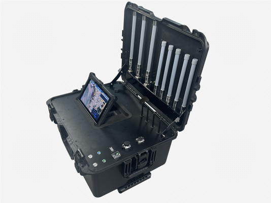 Full Range Portable Drone Jammer Dan Detektor Stasiun