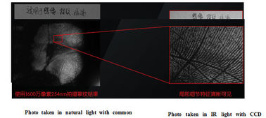Peralatan Forensik Sensitif Tinggi, Kamera Bukti Gelombang Penuh CCD Dengan Penyimpanan Kartu SD