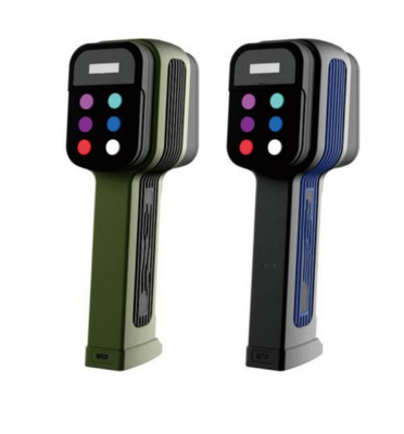 0.87kg Multi-Band Uniform Light Source Dibuat dari semua paduan aluminium melalui pemotongan dan pengolahan presisi