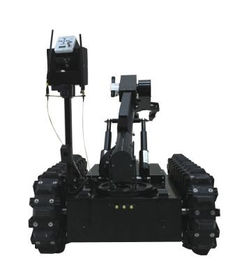 Scrolling Fleksibel EOD Robot Pelepasan Senjata Peledak Dengan Sistem Kontrol