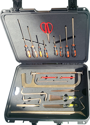 36pcs Non Magnetic Eod Tool Kits Bahan Paduan Tembaga Berilium Abs Case