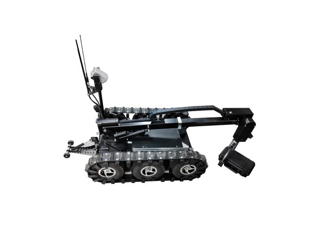 Smart EOD Bom Disposal Equipment Robot Aman Ganti Operator 90kg Berat menangani tugas terkait bahan peledak