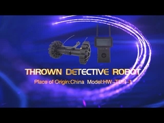 Robot Detektif Terlempar Bergerak kecepatan 0,6m/s Dengan rekaman video, fungsi fotografi